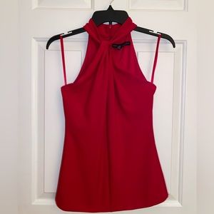 WHBM • Red Criss-Cross Halter